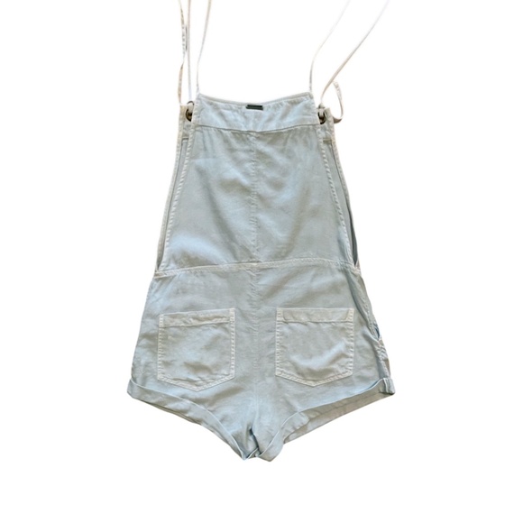 Billabong Wild Pursuit Romper in Washed Chambray - Picture 4 of 4